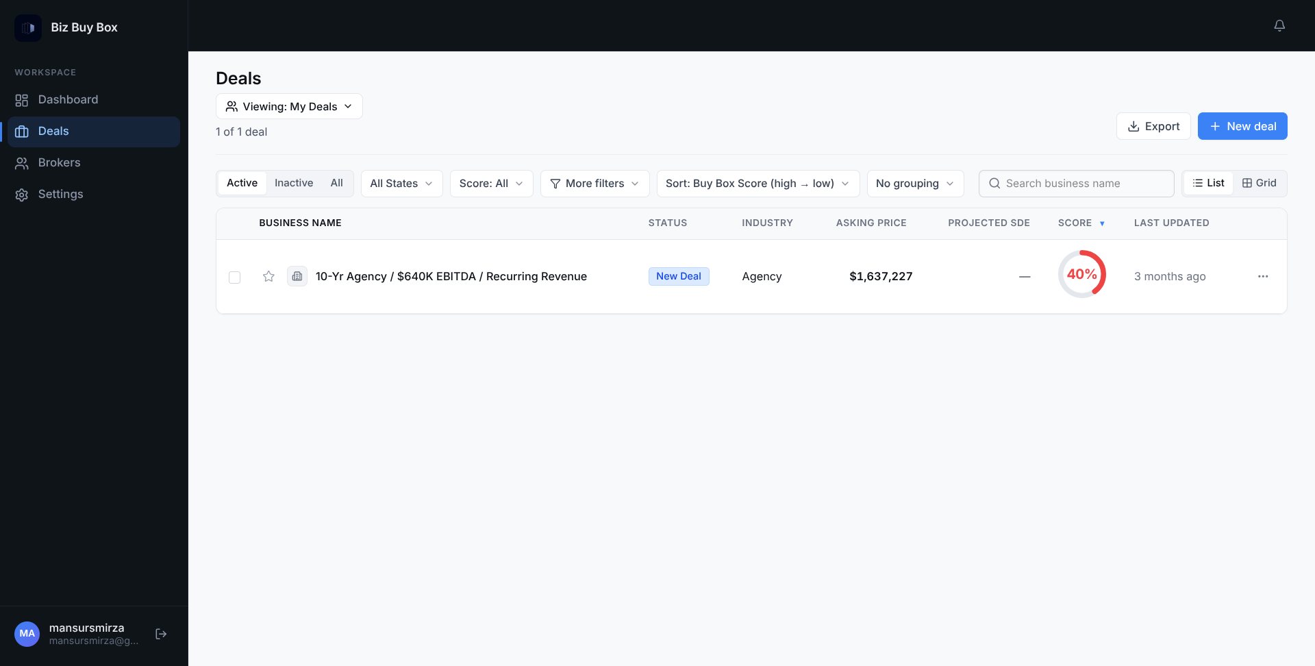 BizBuyBox screenshot 3